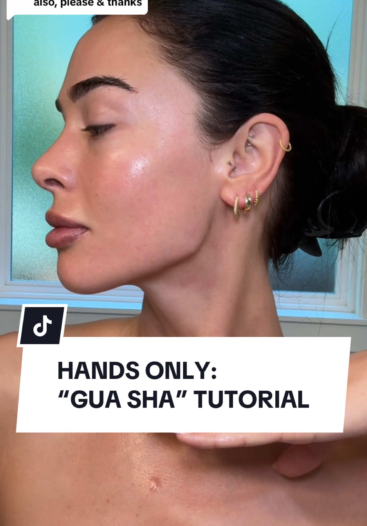 Replying to @butt3er_cup123 hands only “Gua Sha” tutorial! #guashatutorial #lymphaticdrainage #facialmassage #snatchedjawline #michaelasguashatutorial #morningroutine #esthetician #viralvideo #foryoupage 