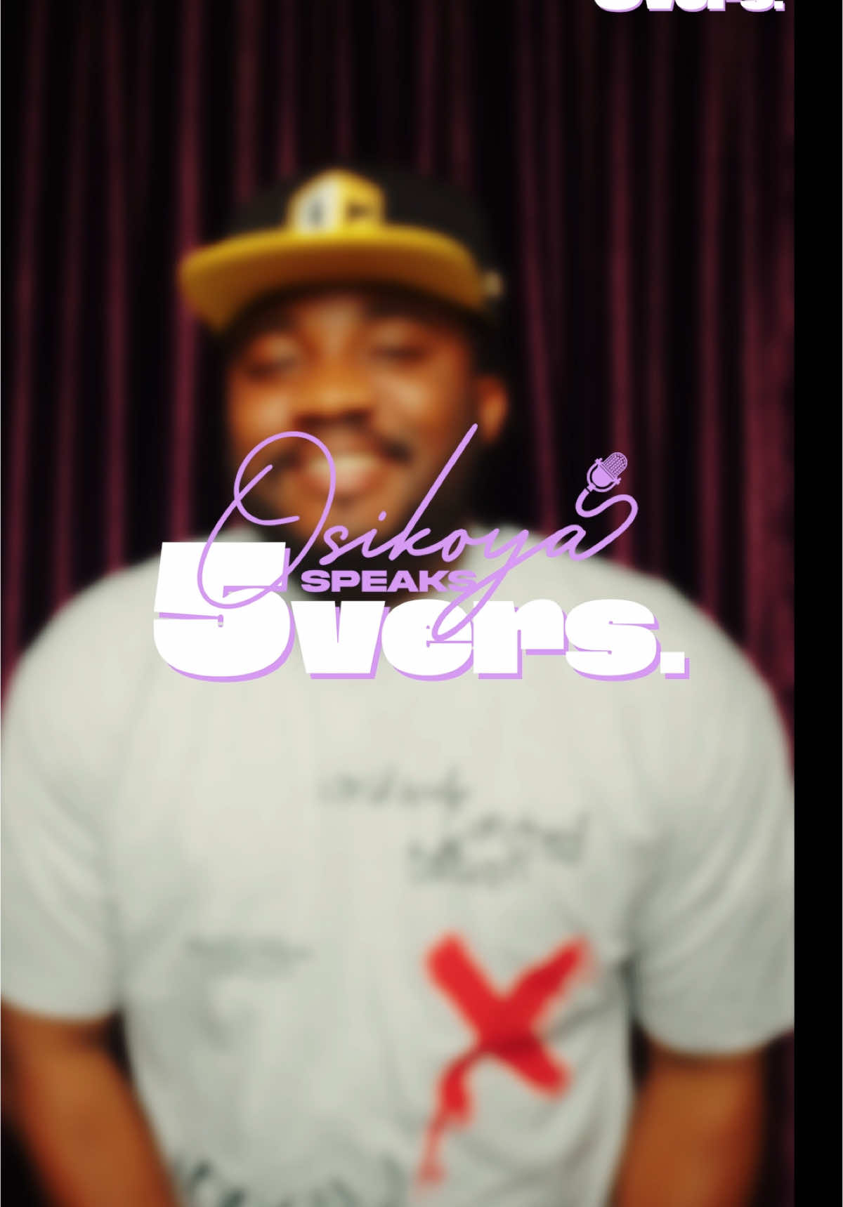 ✨5VERS✨ This week, we hit Trench Boy with 5 all-round questions to get to know him better and honestly, his answers had us cracking up😂💜 Click the link in our bio to watch the latest episode featuring @Divine White #osikoyaspeaksspodcast #nigerianpodcast