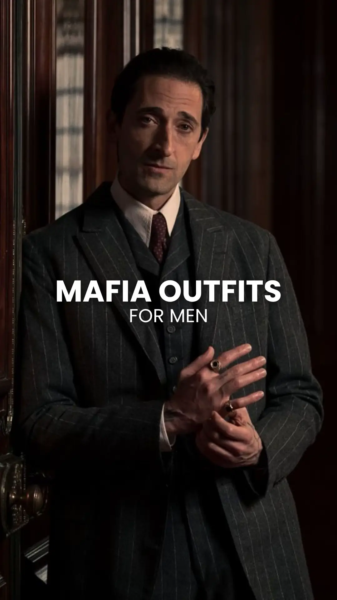 Mafia outfits for men ⚜️⚜️ #oldmoney #oldmoneyaesthetic #oldmoneystyle #gangster #gangsteroutfit #mafiastyle 