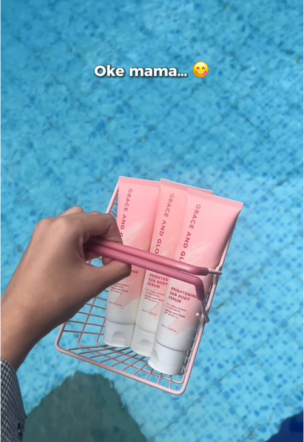 Body serum ditambah SPF 30PA+++ TER TER 💜💜💜  #GraceAndGlow #SunBodySerum #BodyCare #Brightening #CapCut 