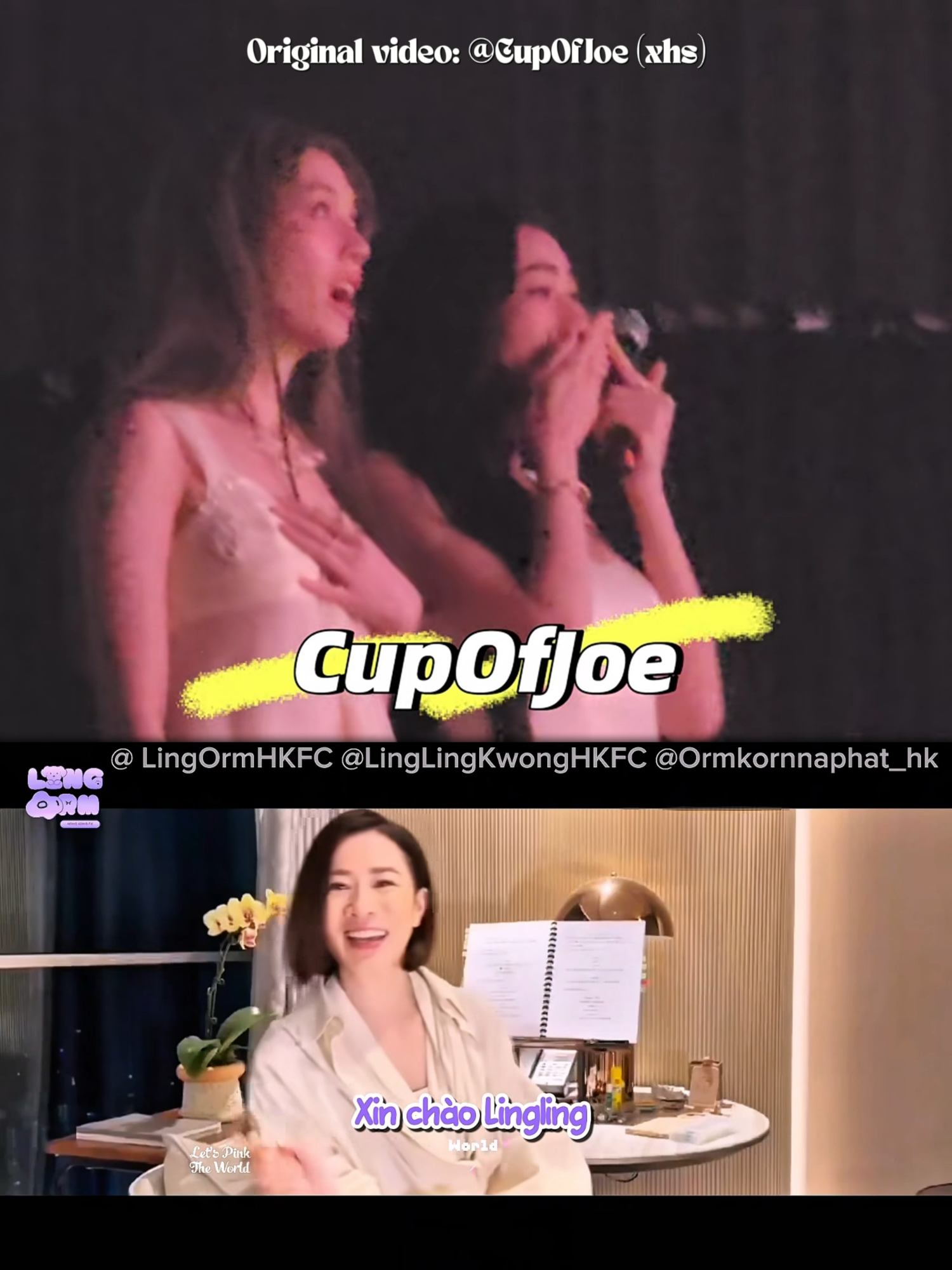 [Vietsub] Xa Thi Mạn gửi lời chúc sinh nhật đến Lingling Kwong 🎂🥹 Cre: lingormhk (X) |  lingormhkfc, linglingkwonghkfc, ormkornnaphat_hk  #หลิงออม #lingorm #ormkornnaphat #ออมกรณ์นภัส #หลิงหลิงคอง #linglingkwong