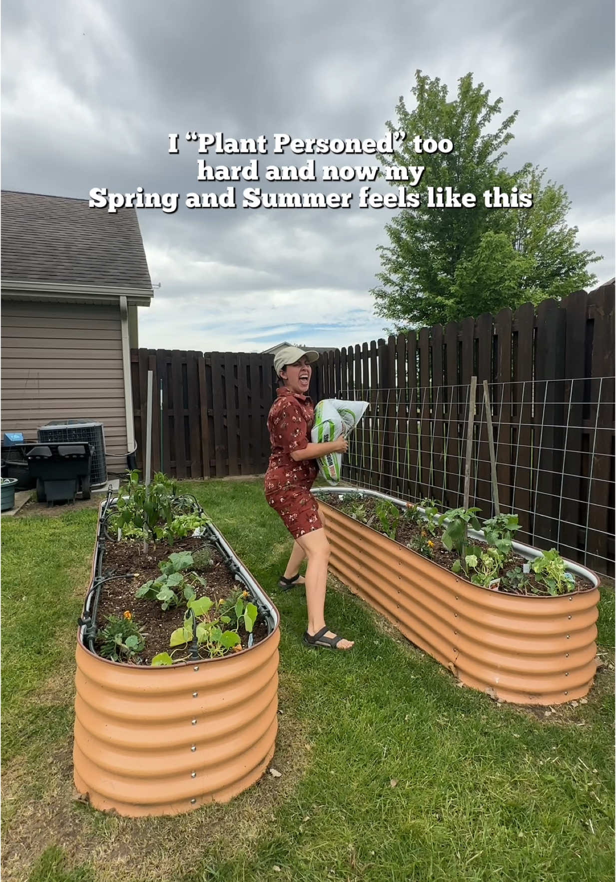 I’m officially drowning in plants… and soil… and more plants #plantprojects #planthumor 