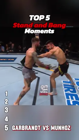 TOP 5 UFC Stand and Bang Moments…#creatorsearchinsights #UFC #mma #joerogan #maxholloway #paddypimblett #iliatopuria #kevinholland #alexpereira #jonjones #danawhite #conormcgregor 