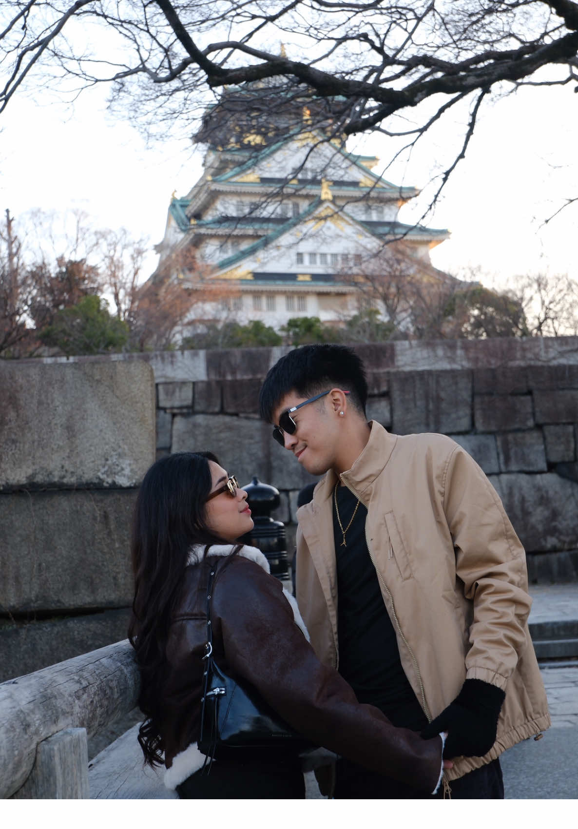 Japan with my love: a dream come true. 🇯🇵  @James Gabriel 🤍❤️ #japan #traveljapan #japantravel #trends #transition #couple #fyp #idontwannaloseyounow #mirrors 