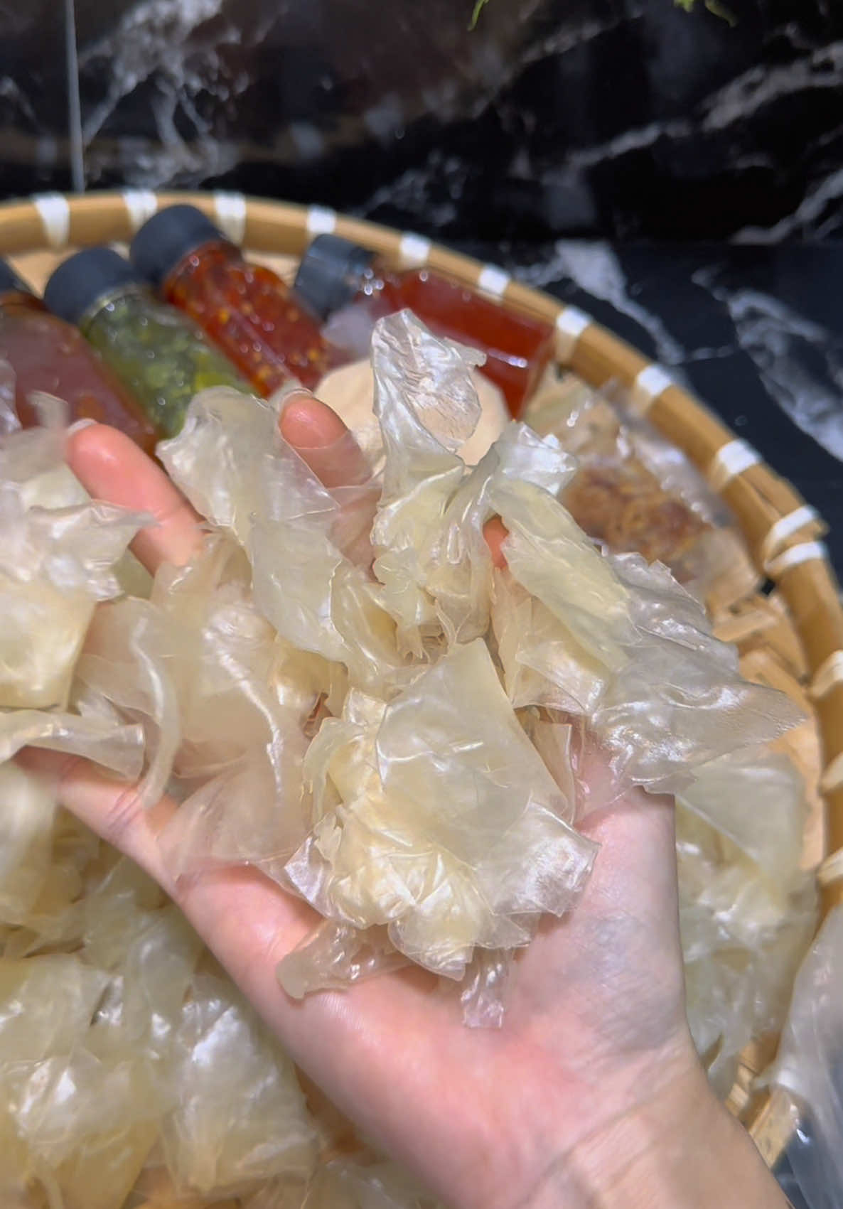 Bánh tráng rìa ủ bơ  #duyenoioi #ancungtiktok #food #anvat #reviewfood #banhtrang #banhtrangubo 