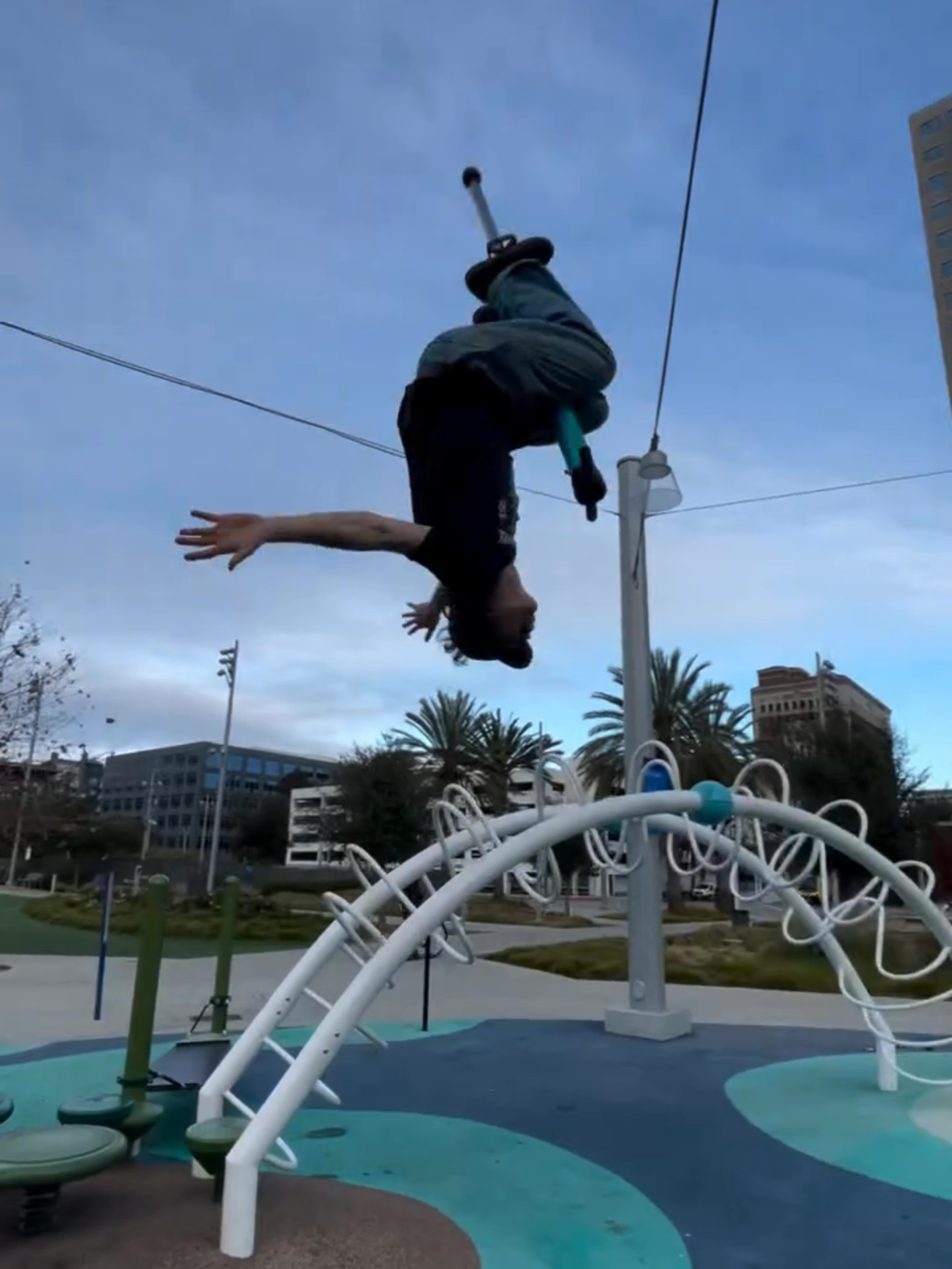 Extreme pogo frenzy 🔥 ( 🎥 @braincallus ) #Unreel #Extreme #Xpogo #Pogostick #Sendit