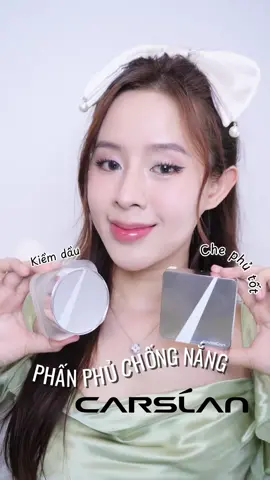 Cuối cùng Carslan cũng đăp ứng nguyện vọng của mọi người có phấn phủ chống nắng #xuhuong #tuthuy #reviewlamdep #phanphuchongnang #carslan 