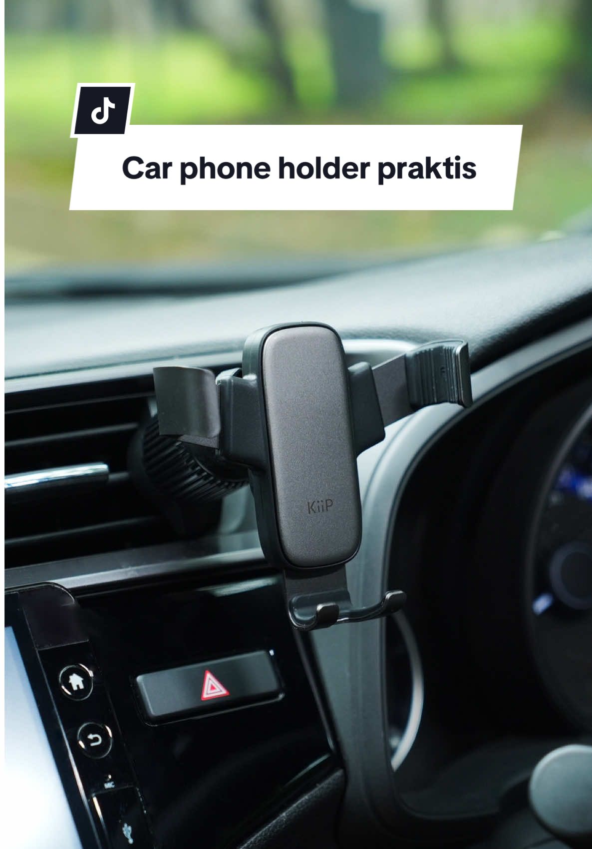 Praktis banget kan🫵 Gas ganti ini aja! Introducing KiiP Y01, bisa mode portrait dan vertical, lepas pasang jadi lebih mudah🫰 #kiipindonesia #carholder #carphoneholder 
