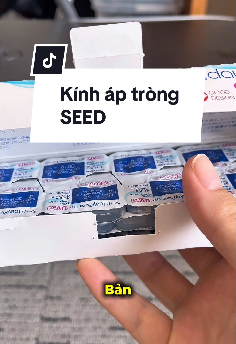 Có bà nào hay dùng kính áp tròng khum #kinhaptrong #kinhaptrong1day #kinhaptrongseed #Seed1dayPureMoisturePlus #hanhsunvlogs #hanhsunreview