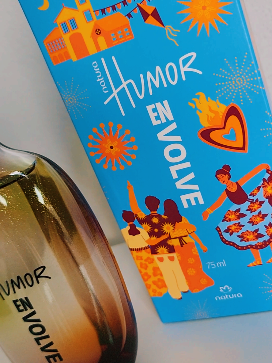 Humor Envolve em homenagem ao São João lançamento natura Humor Envolve! #lançamento  #humornatura #natura  #sãojoao #perfumes 