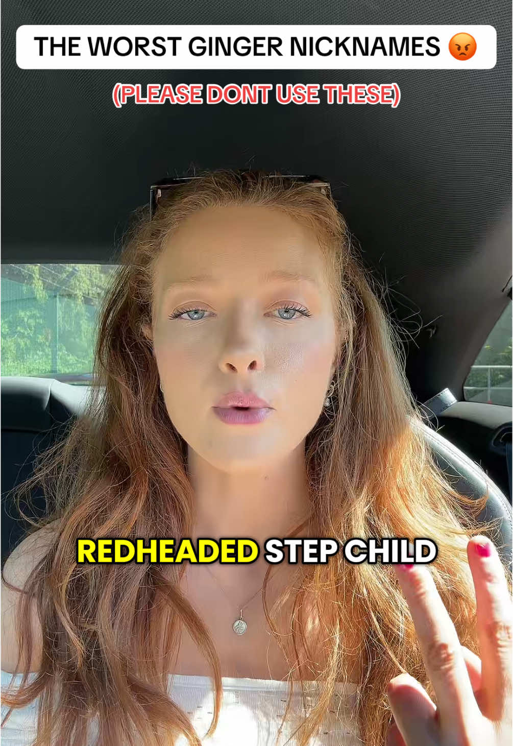 please treat gingers with caution 🙏🏻👋#fyp #fypviral #nickname #nicknames #redhair #redhead #ginger #gingernicknames #names #BeNice #blackcommunity #gingertok #gingerareblack 