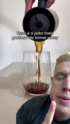 Whey com café sensacional, façam! Ja salva pra fazer depois e me conta ❤️ #emagrecimento #nutricao #dieta #nutricionista 