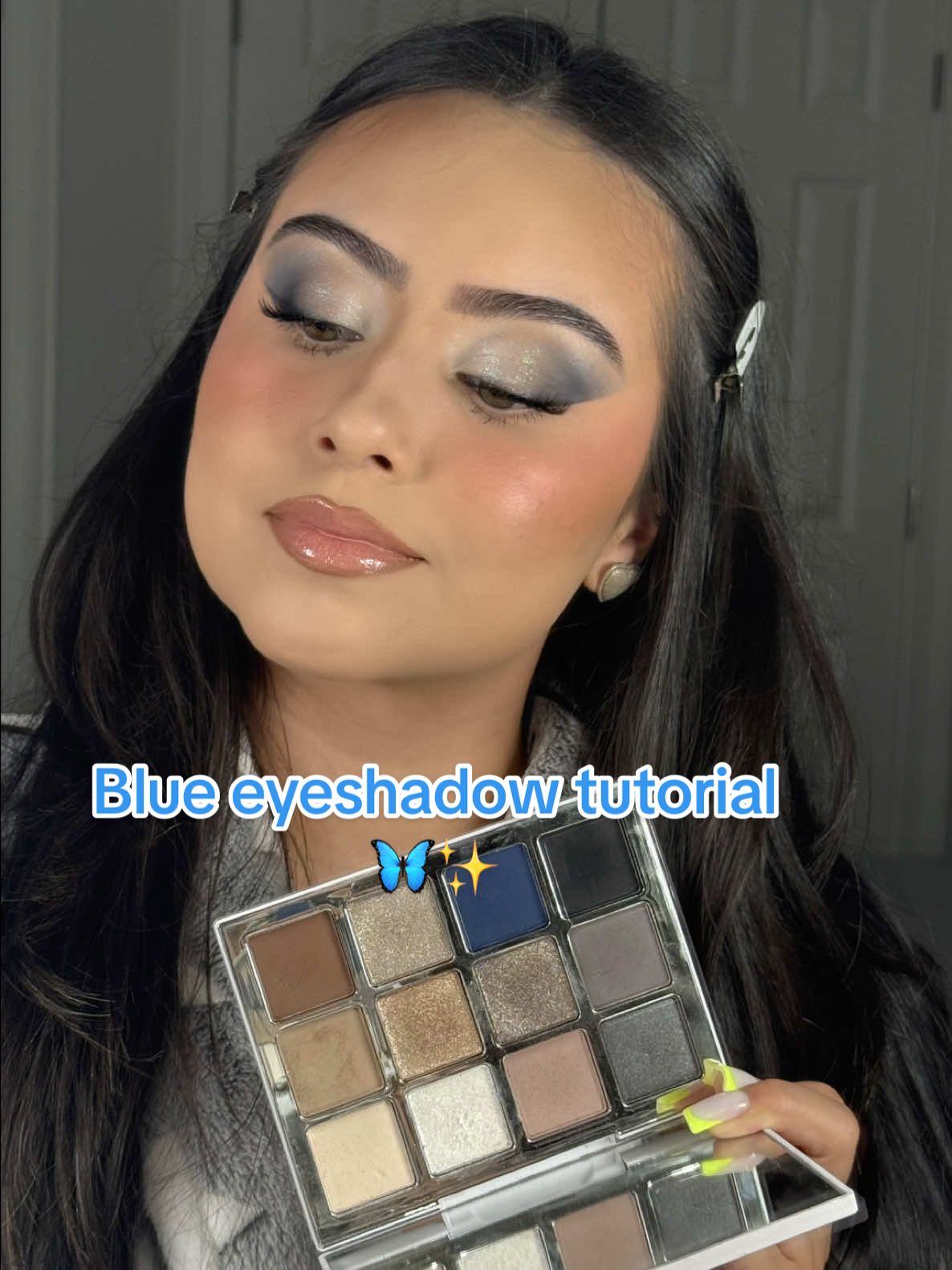 A little blue eyeshadow moment 🦋🫐🩵🌀 ⁣ ⁣ @makeupbymario ethereal “moonlight” eyeshadow palette & master mattes “neutral” all of his palettes are essentials for sure😍✨⁣ ⁣ @urban decay on 24/7 waterproof eyeliner in zero *my favorite* 😍⁣ ⁣ @TATTI LASHES US Miss popular rusian strip lash⁣ ⁣ #fyp #glitteryeyes #makeuptutorial #eyeshadowtutorial #blueeyeshadow #glamakeup #glam #foryou #makeup #eyeshadowlook 