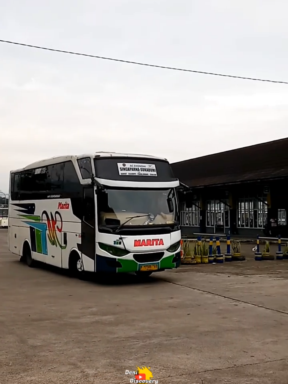 Start Sukabumi pkl 07.30 | MARITA M.04 (Sukabumi - Garut - Singaparna) dgn Chasis TATA LP713 nya 😎 #busakdp #sukabumi #hunting #vt #fypシ #marita #maritatransport itatransport