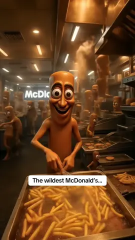 Would you eat here?  #mcdonalds #tungtungtung #sahur #mcdonald #italianbrainrot #tungtung #ai 
