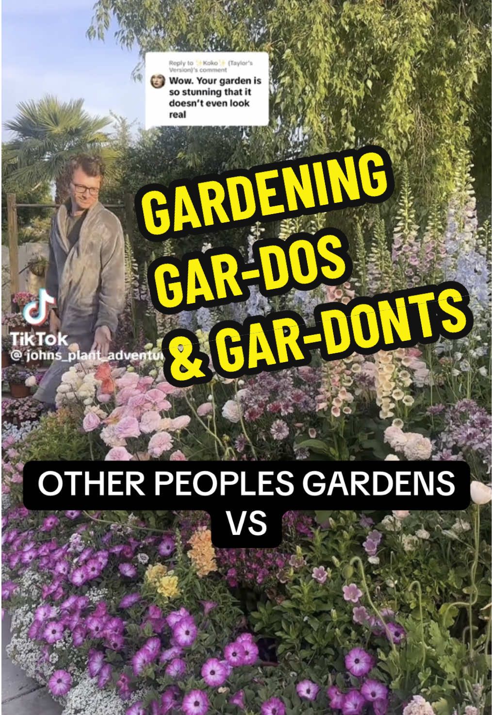 At least we tried? 🫠 Follow me for more #lazygardening #tips  Or just follow @Johns Plant Adventures who was first featured and actually knows what they’re doing 💜☀️🤣 #humor #humortiktok #funny #funnyvideo #garden #gardenhumor #fyp #fypシ #abc #xyzbca 