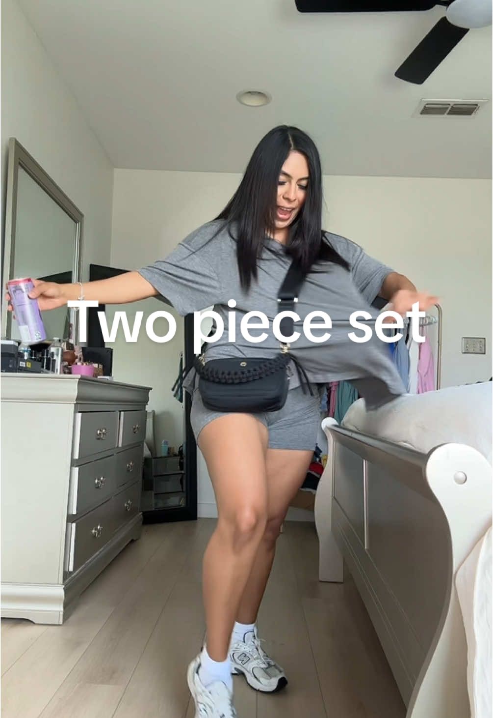 Give me a the summer outfits #fyp#prettygarden#twopieceset#loungesets#womenloungewear#loungewear#MomsofTikTok#momootd 