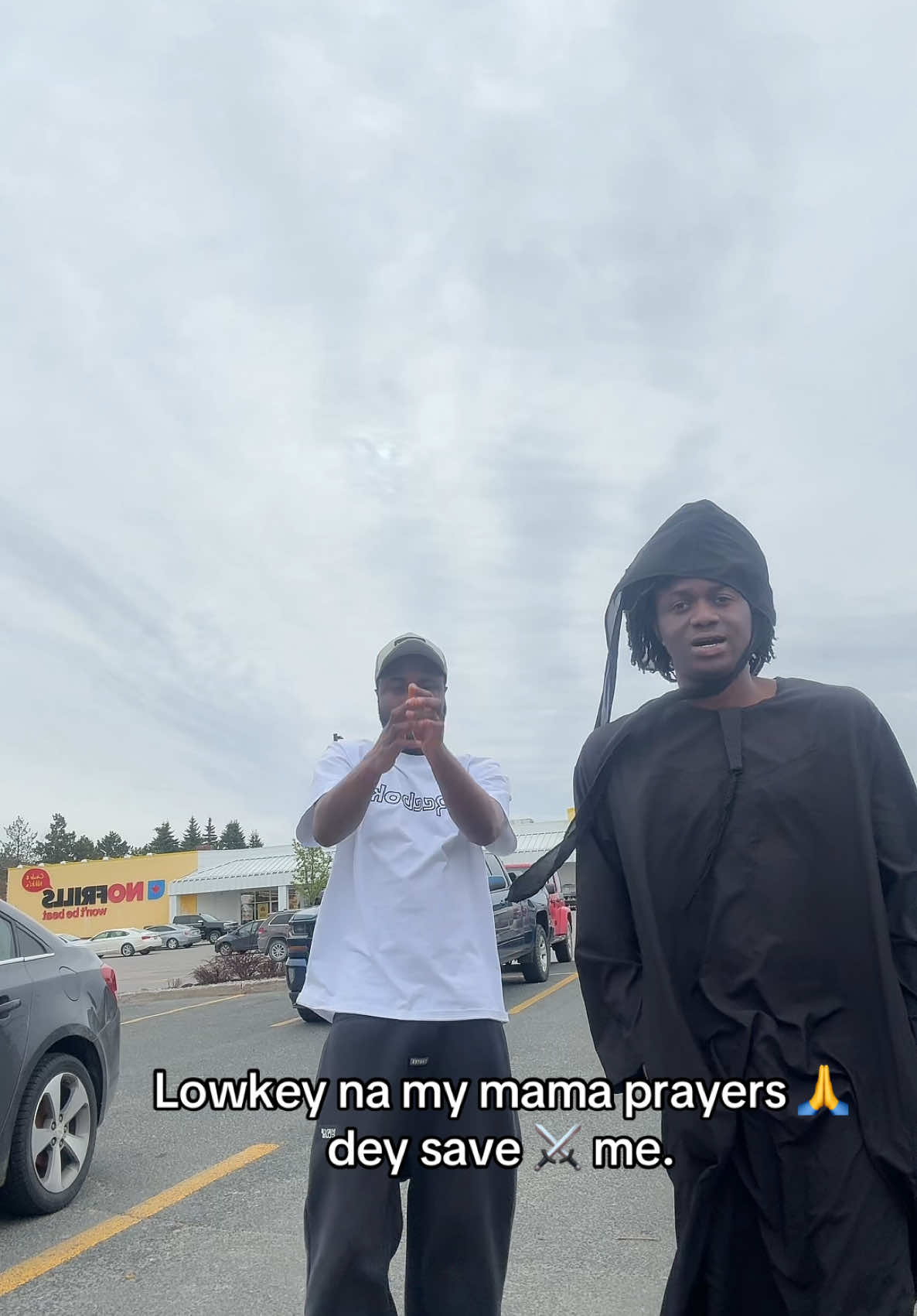 lowkey na my mama prayers dey save me. #b_banji 