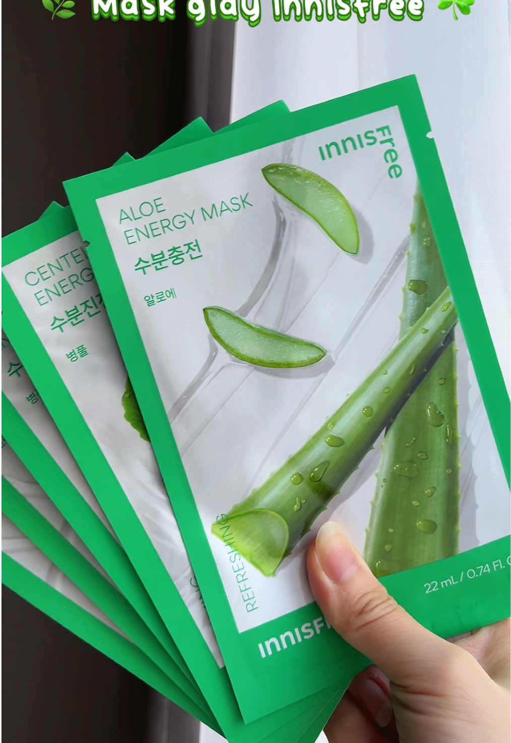 Mặt nạ giấy Innisfree khum thể bỏ lỡ deal mua 2 tính 1 và mua 3 tính 2 của Ưatson trên sàn pee nha mọi người  #BeautyTok #goclamdep #matnagiay #innisfree 