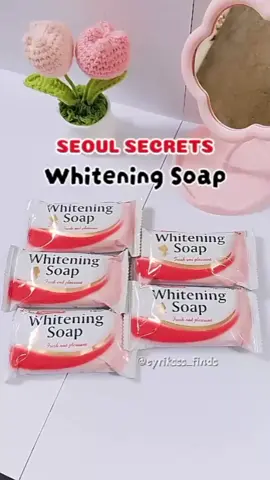 Whitening Soap | Seoul Secrets!! try now!✨ #seoulsecrets #skincare #skincaretips  #whiteningsoap #soap #affordable #musthave 