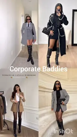 Corporate Baddies Outfit Inspo  #corporatelife  #corporate  #outfitinspo   #fashion  #outfitideas #fashiontiktok  #trendylooks🛍🛍 
