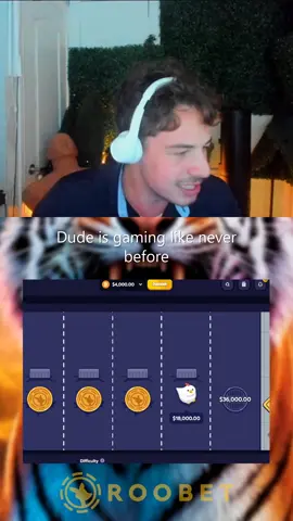 Dude is gaming like never before