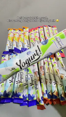 Bisa untung banyak kalo di jual lagi 😍 #cimory #cimoryyogurtstick #stokmakanan #idejualan #idebisnis #stokcemilan #yogurt 