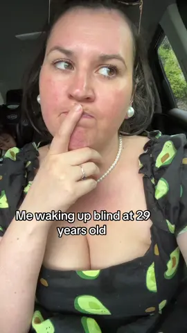 I have peripheral vision which is why I still need my glasses. I just don’t have central vision! Being blind is complicated 😂 ##blind##blindness