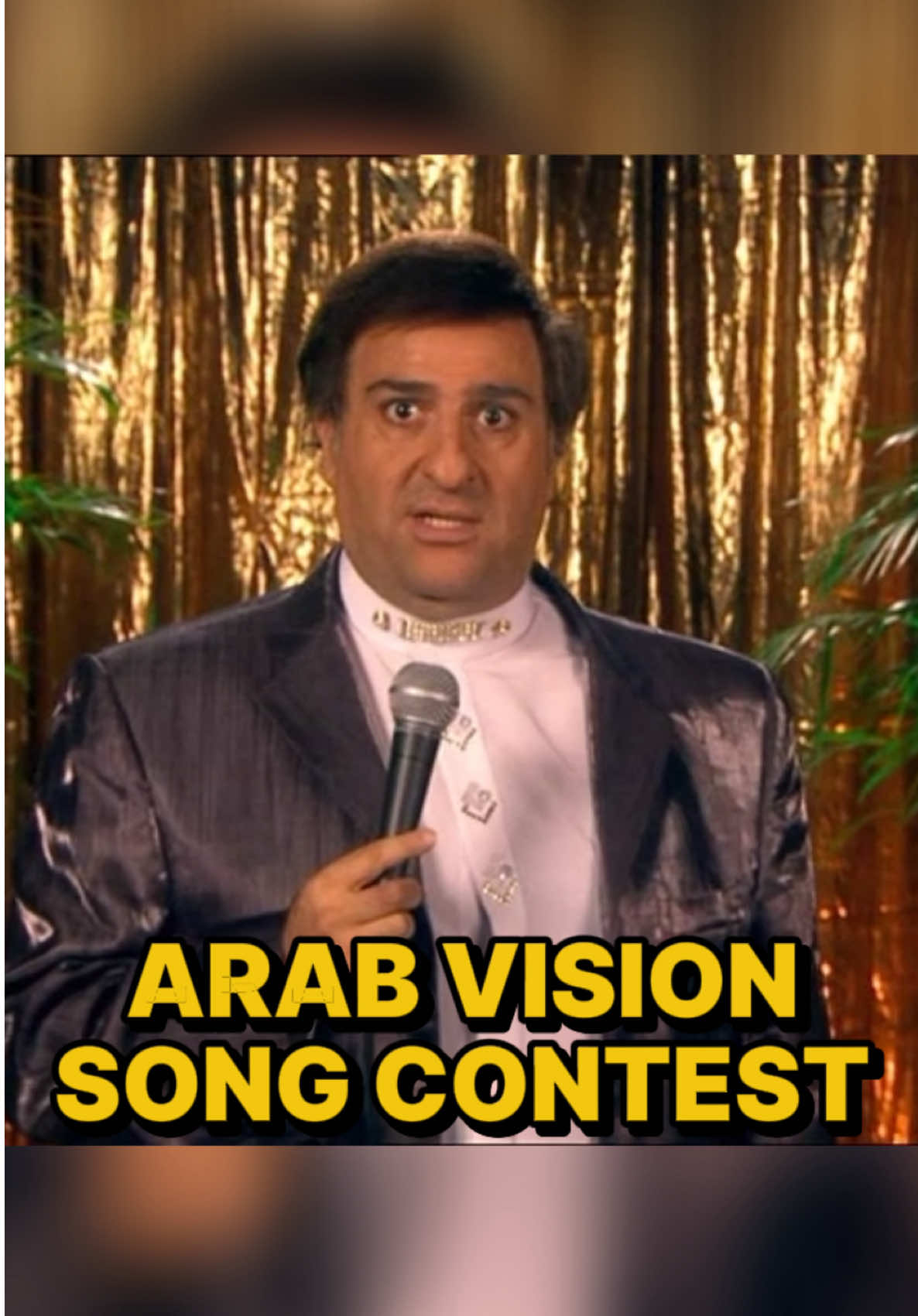 Trump is in Saudi Arabia. As Eurovision starts this week he might be able to catch the Arab version of the show in the Middle East, Arabvision. Next tour dates are: Birmingham 16/05 Weston Super Mare 17/05 Portsmouth 18/05 link in bio 🔥  #Comedy #TheOmidDjaliliShow #Tour #OmidDjalili #Eurovision 