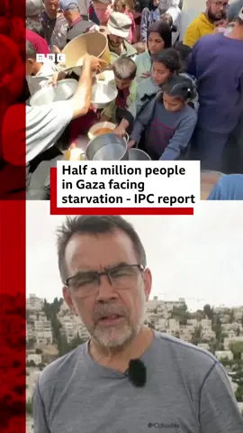 The UN-backed assessment also said that Gaza's population of around 2.1 million Palestinians is at 
