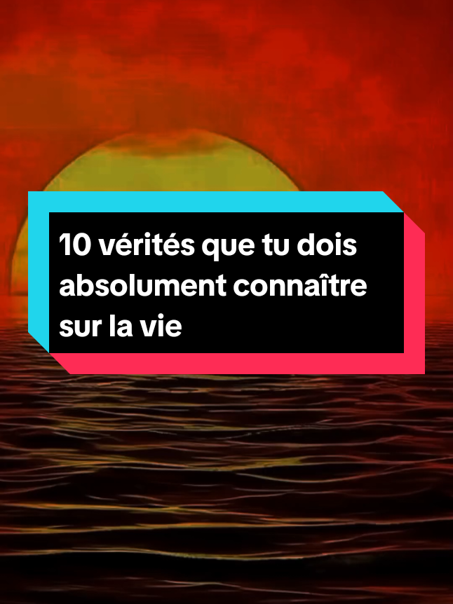 Voici 10 vérités que personne ne veut entendre… mais que tout le monde doit connaître. Si tu regardes jusqu’à la fin, c’est que tu fais partie des rares qui veulent évoluer. Laisse un 
