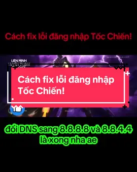 Cách fix lỗi đăng nhập Tốc chiến mới nhất!#tocchien #tocchienmobile #lmhttocchien #wildrift #game #gamer #gaming #anhthoson69 