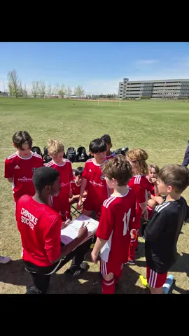 Some Action Shots from the Weekend ⚽️🔴 #football #Soccer #training #practice #matchday #gameday #outdoorseason #explorepage #insta #instagram #tiktok #viral #fyp #foryoupage #chinooksfc #comeonyouchinooks #cmsa #calgaryminorsoccer #albertasoccer #canadasoccer