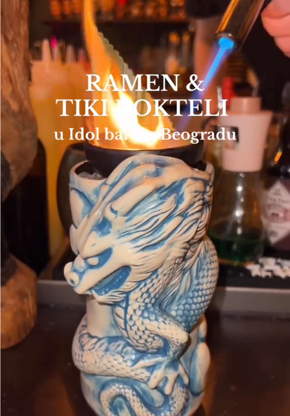 RAMEN & TIKI KOKTELI U IDOL BARU  #preporuka #hrana #ukusnahrana #belgradefood #beogradrestorani  #beograd #asianfood #cocktails #ramen 