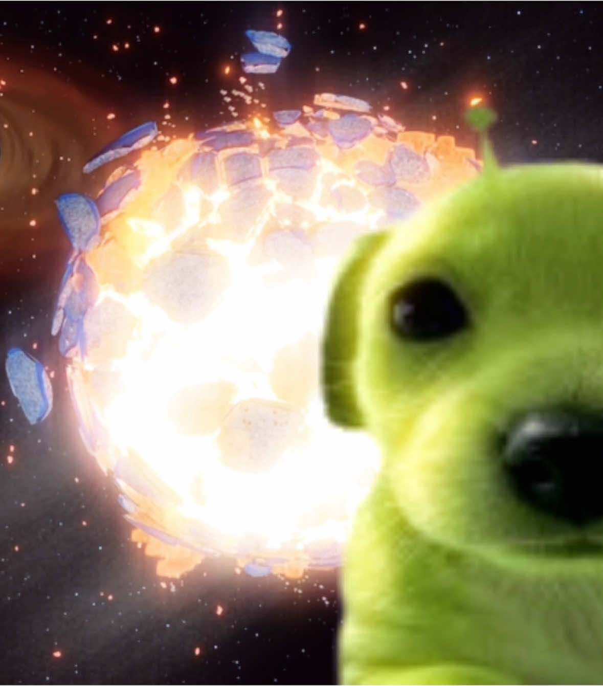 Those stinky glooperz 👽💚#Gog #Alien #Dog #prettylittlebaby #conniefrancis #viralvideos #trend #fyp