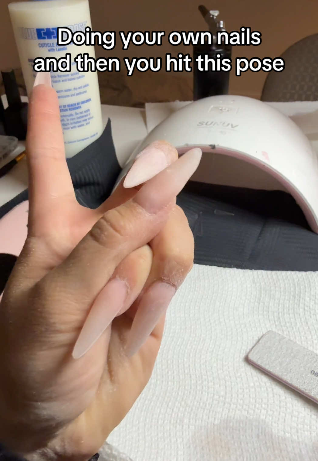get in too ittt #nailtok #nailhumor #fyp