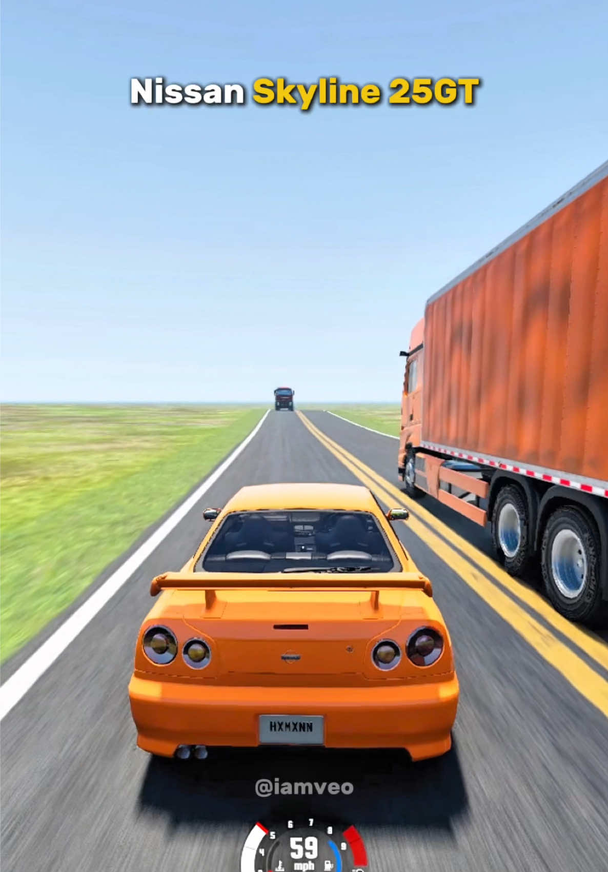 Which Car Overtake The Truck Safely? #beamngdrive #beamng #gaming #car #golf7gti #meganers #nissanskyline #yarisgr #nissanz400 #alpinea110 #porschecarrera #fyp #foryou  @VEO🏅 