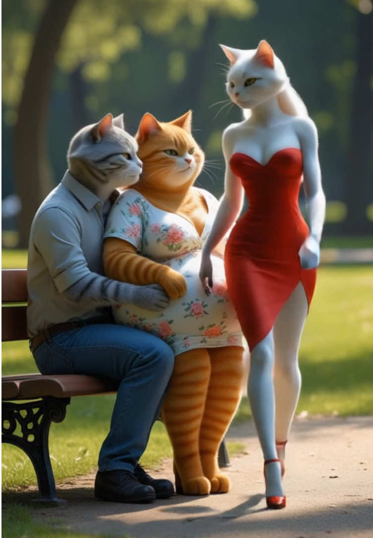She was rejected because of her weight  #catscutevideos #creatorsearchinsights #aishortfilm 