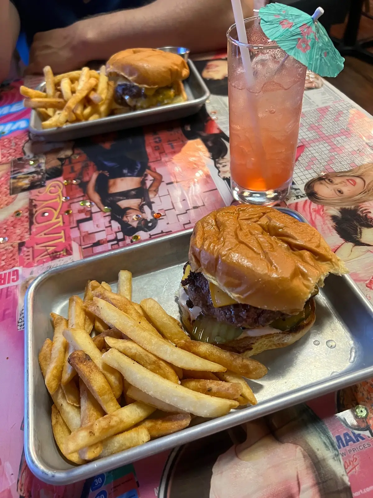 I finally got to visit Hail Mary in Asheville! I absolutely love the decor and the burger was really good too (get a garlic aioli to dip your fries in!) The drinks left me wanting to go back to try them all too. Also.. can we take a moment for those specials? I have regrets for not ordering them. 😭