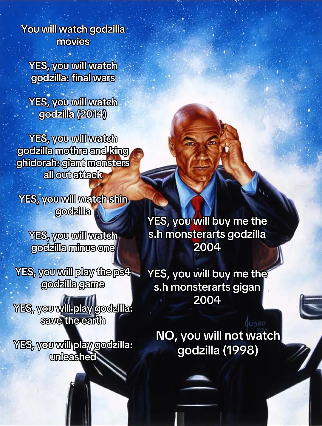 #fypシ #foryou #professorx #godzilla #godzillafan
