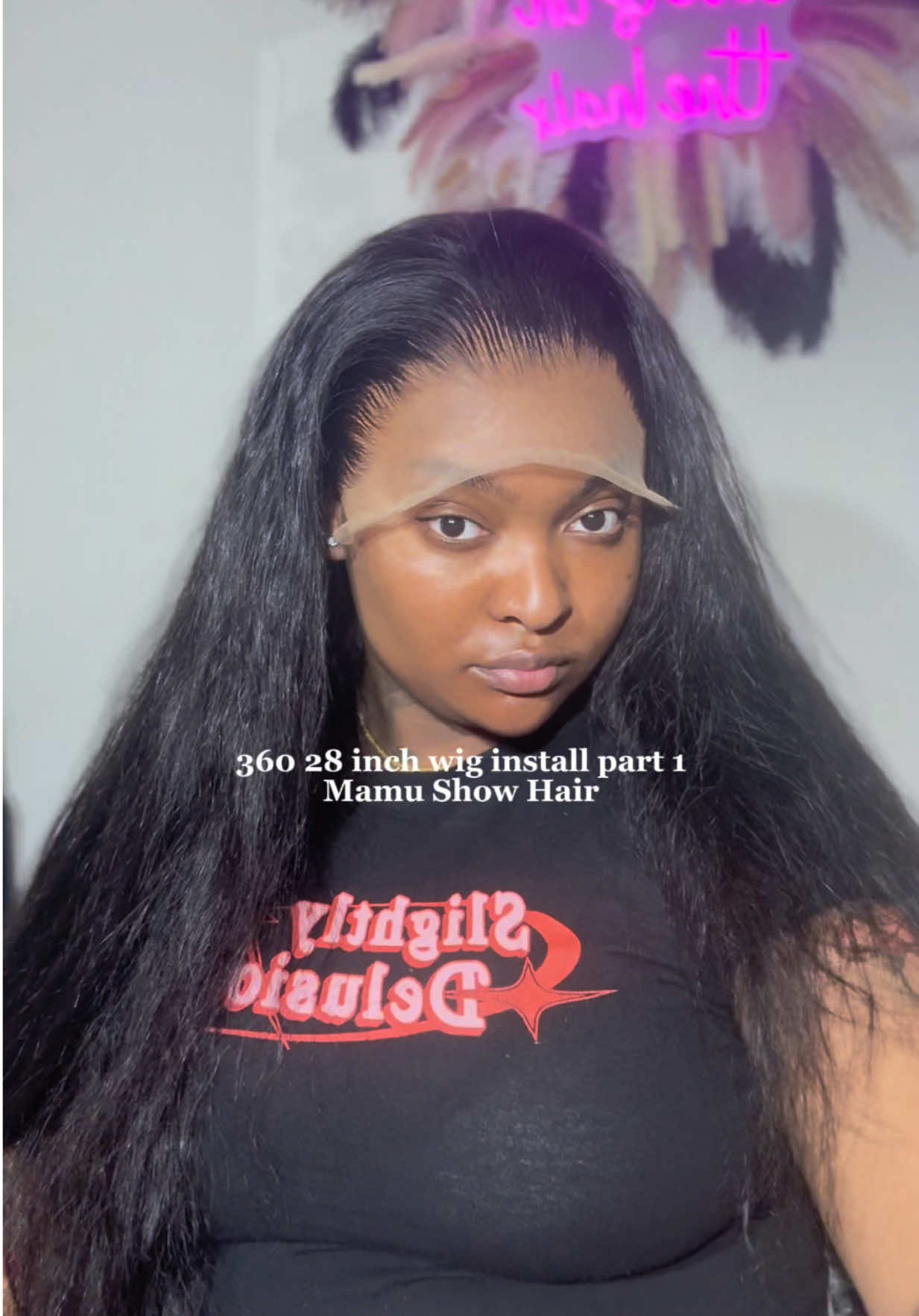 Part 1 ! I really loved this hair ! It was already looking laid before I even cut it ! See part 2 for the finished install ! Click the orange shopping cart to get this exact wig 💕💕#wiginfluencer #blackgirlhairstyles #frontalwiginstall #360wiginstall @Mamushow Hair Fashion 
