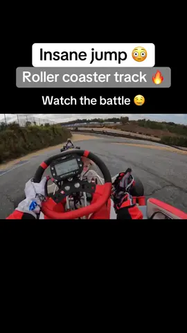 This track is absolutely insane #karting #gokart #kart #rollercoaster 