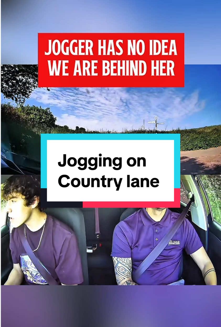 No problem jogging in a country lane. I guess I’d just like to know what’s happening if I was. What about you? #drivinglesson #country #lane #national #speedlimit #drivinginstructor 