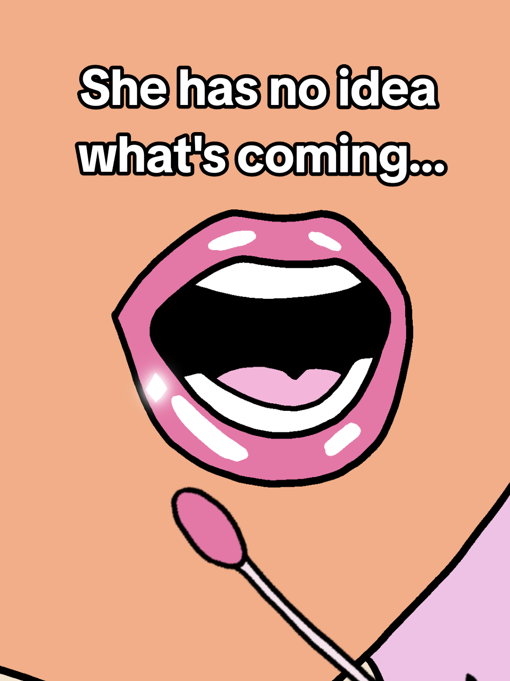 POV: She brought lipgloss to a kiss fight. . . . #wlw #grwm #asmr #girlhood #artjournalcomic #animatedpov #lipgloss #kisses #foryou #fyp #viralvideo #queerart #queeranimation #romancecore #cartoontok #sapphicvibes #animationtiktok #makeupanimation #softcore #cutelove 