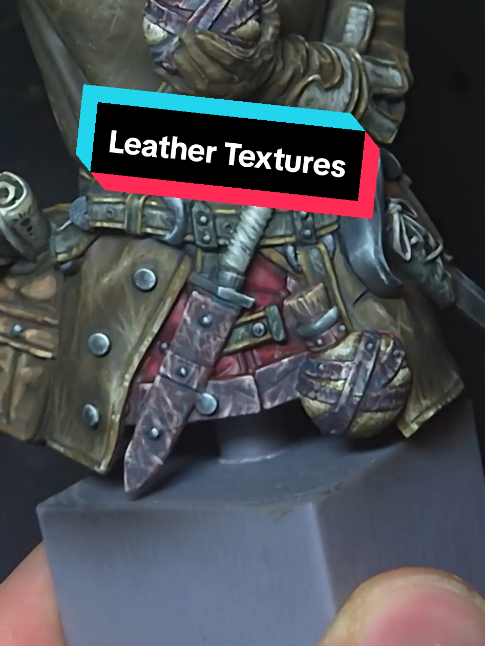 Painting leather textures can be tricky, but don't worry, I've got some tips for you! 😉 Here are a few snippets from my full length-video so you can get some ideas on painting old-worn leather. The key really is to just go random with swirls and streaks! 🎨 Layering and glazing are also important for smooth transitions. As usual, if you have any questions, you know where to find me!  Full tutorial will be available on Patreon soon! 🤩  #miniaturepainting #warhammer40k #warhammer #paintingtips #miniatures #art #tutorial #patreon #dnd5e 