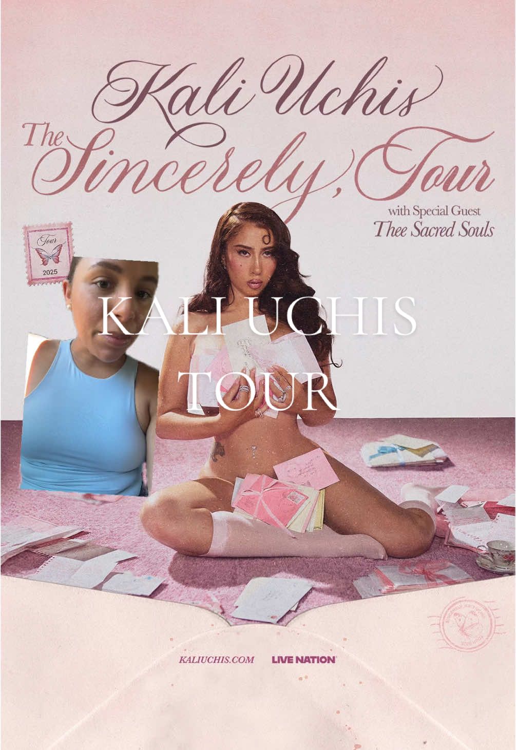 Kali Uchis is going on tour. The Sincerely, Tour #kaliuchis #kaliuchistour 