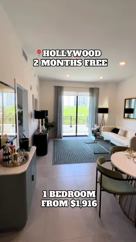 Enjoy 2 months FREE and luxury amenities! 2 MONTHS FREE SPECIAL  1 bedroom from $1,916 2 bedrooms from  $2,512 *specials applied to price* 👇Amenities👇 ✅Fitness studio with high-tech cardio equipment and free weights ✅Dramatic pool with lounge seating & shaded cabanas ✅Sky Lounge  ✅ Social Clubs with Billiards Table ✅ Rooftop tanning deck 📩 Send us a DM for more info or to schedule a tour! #hollywood #hollywoodflorida #browardapartments
