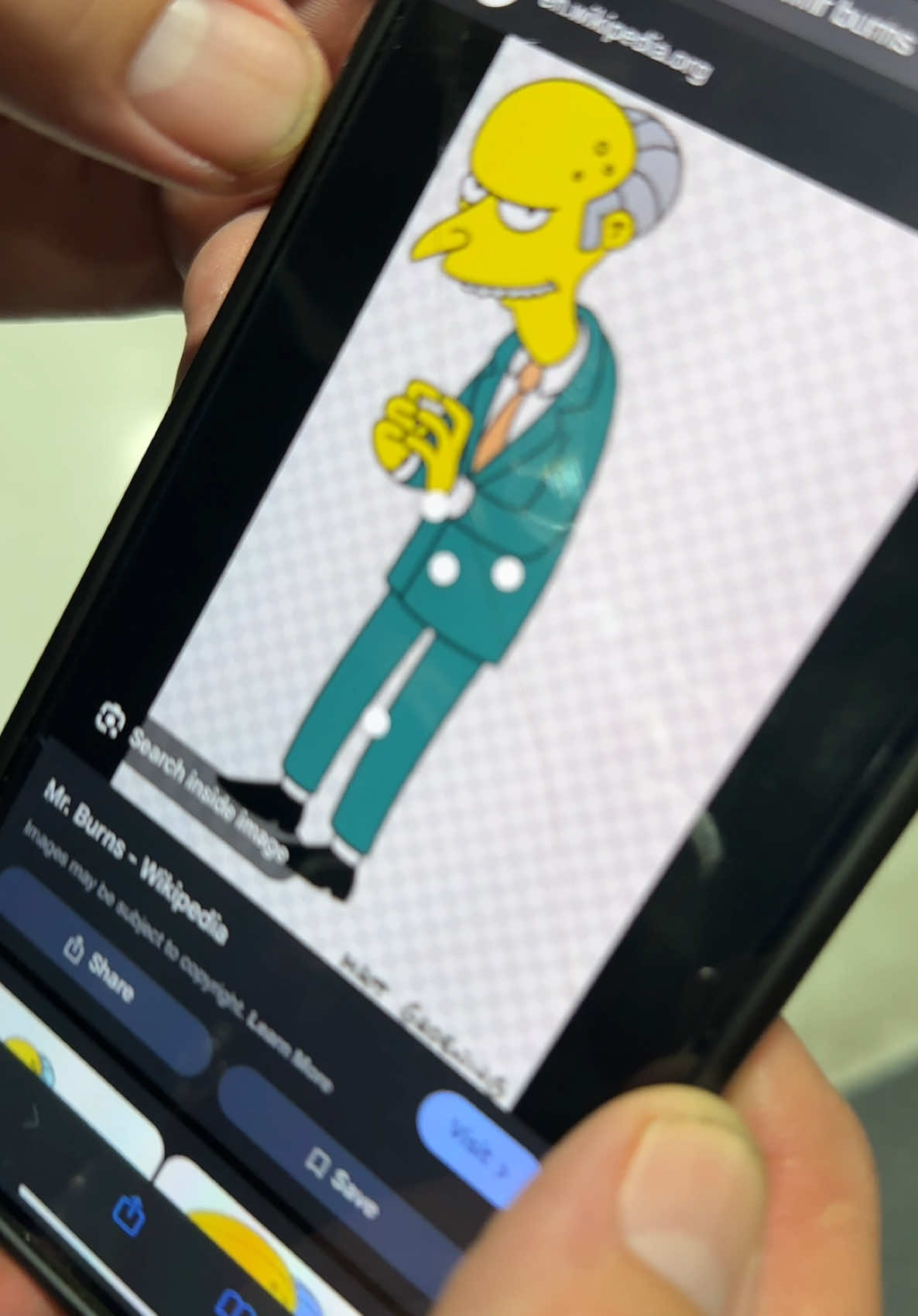 Tell me I’m lying 🤣🤣🤣 #Simpsons #funny #jokes #viral #mrburns #fyp 