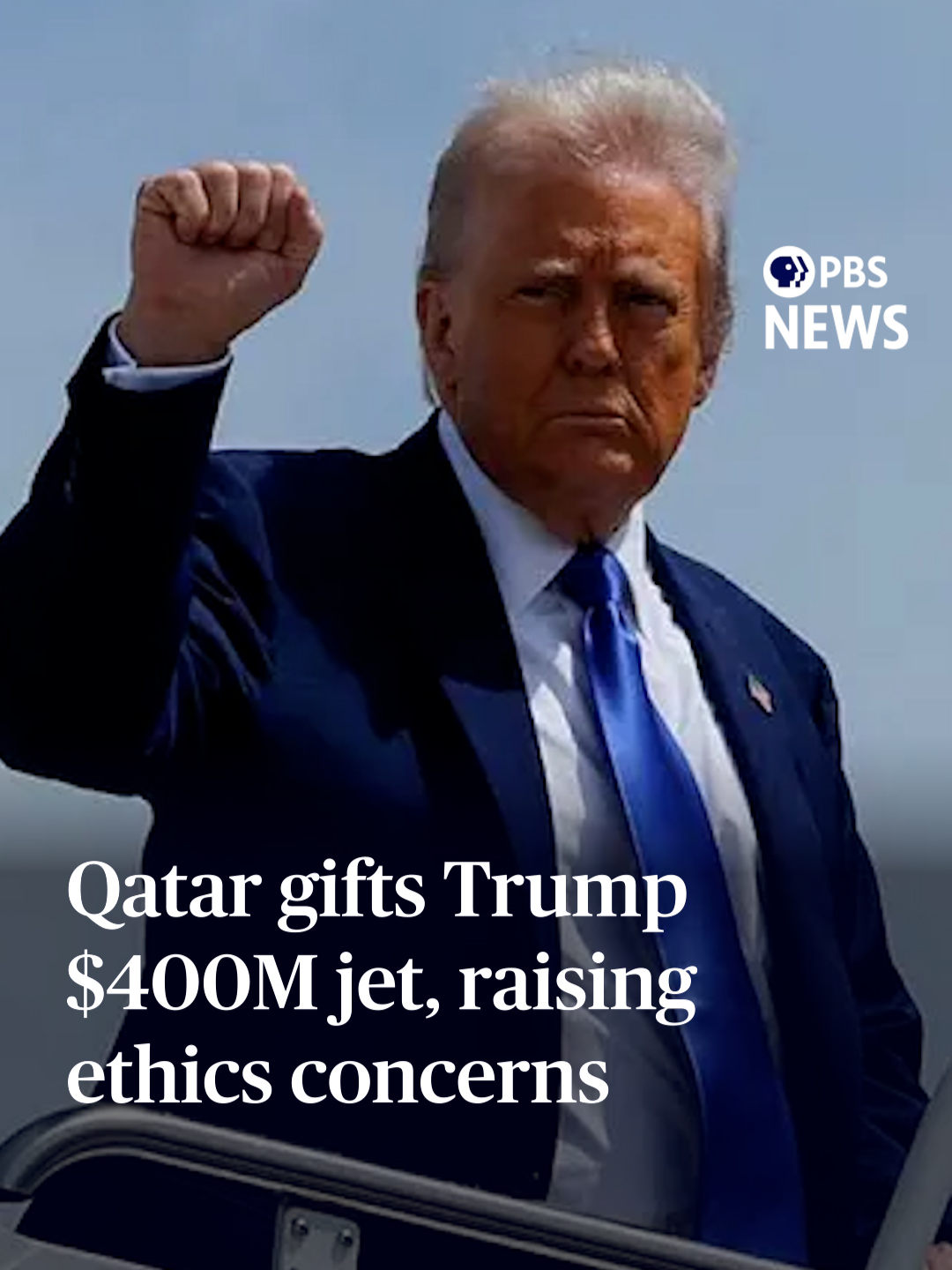 Qatar gifting Trump $400M luxury jet raises ethical and legal concerns President Trump says the U.S. government is poised to accept an airplane from Qatar valued at nearly $400 million. He claims the 747 aircraft will replace the 40-year-old Air Force One. But the announcement has raised ethical and national security concerns. Geoff Bennett discussed more with Kathleen Clark, a government ethics expert and professor at Washington University School of Law. #qatar #qatargift #trumpjet #donaldtrump #trumpnews #luxuryjet #newshour #Pbsnewshour #pbsnews