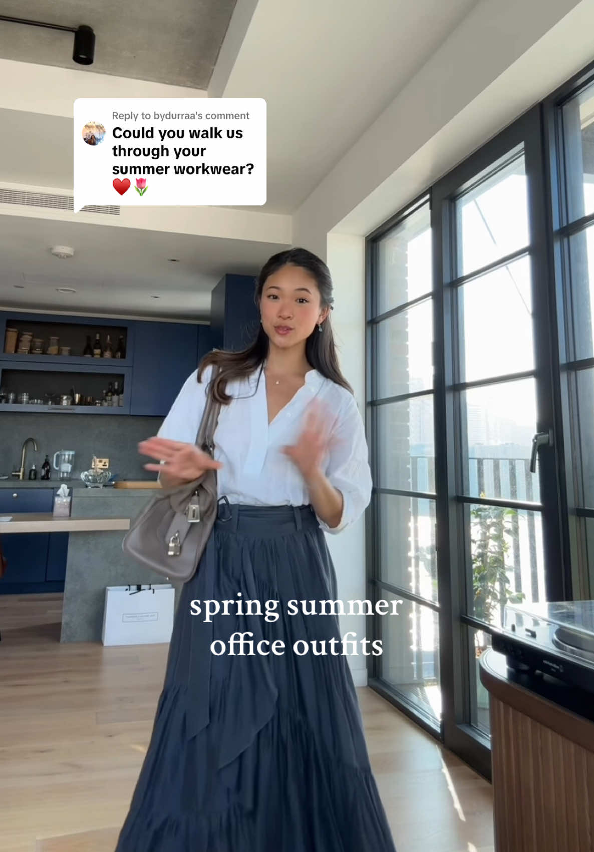 Replying to @bydurraa summer office outfits = easy breezy cottons, linens & satins